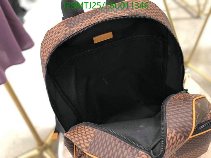 LV Bags-(4A)-Backpack-,Code: LBU011346,$: 129USD