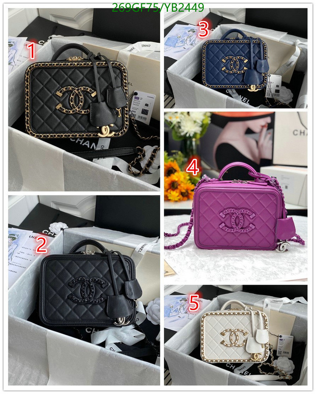 Chanel Bags -(Mirror)-Vanity--,Code: YB2449,$: 269USD