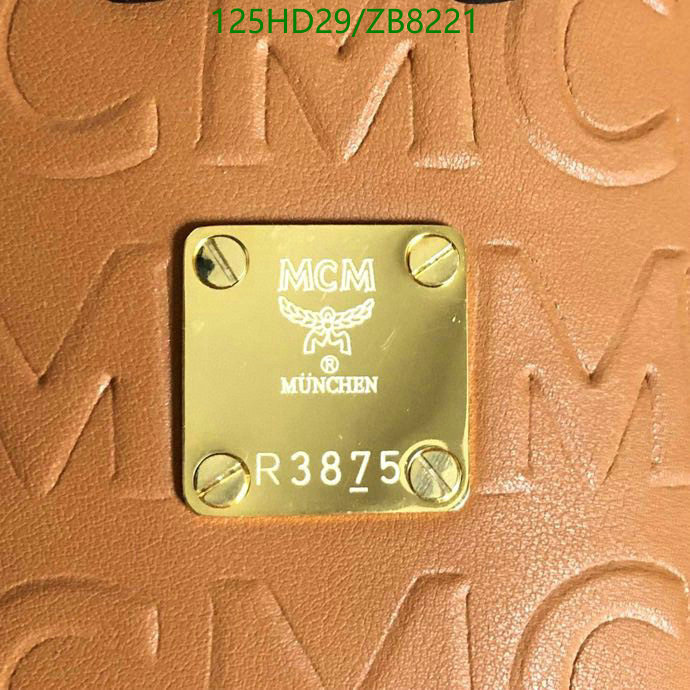 MCM Bag-(Mirror)-Diagonal-,Code: ZB8221,$: 125USD