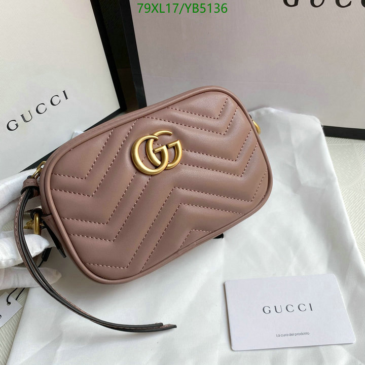 Gucci Bag-(4A)-Marmont,Code: YB5136,$: 79USD