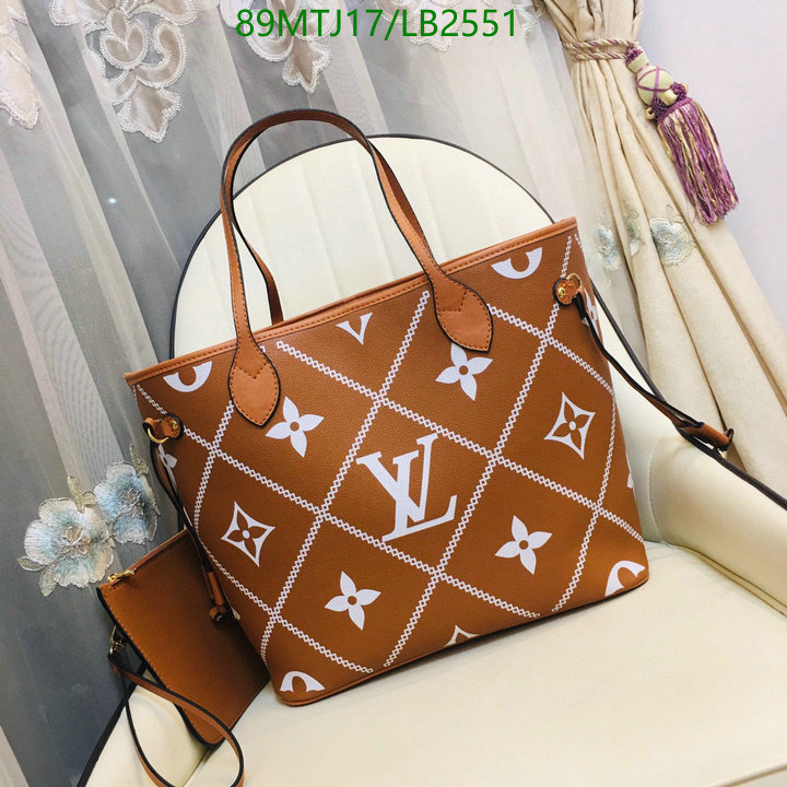 LV Bags-(4A)-Neverfull-,Code: LB2551,$: 89USD