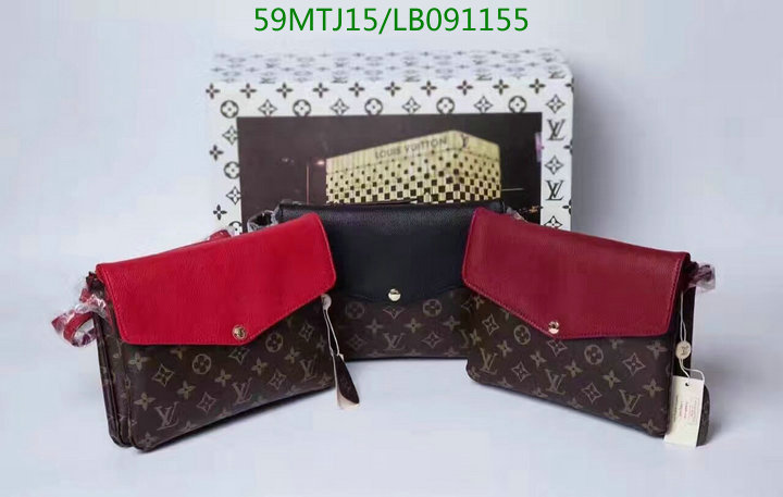 LV Bags-(4A)-Pochette MTis Bag-Twist-,Code: LB091155,$: 59USD