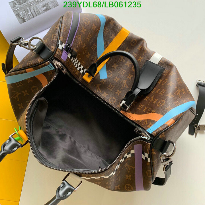 LV Bags-(Mirror)-Keepall BandouliRe 45-50-,Code:LB061235,$: 239USD