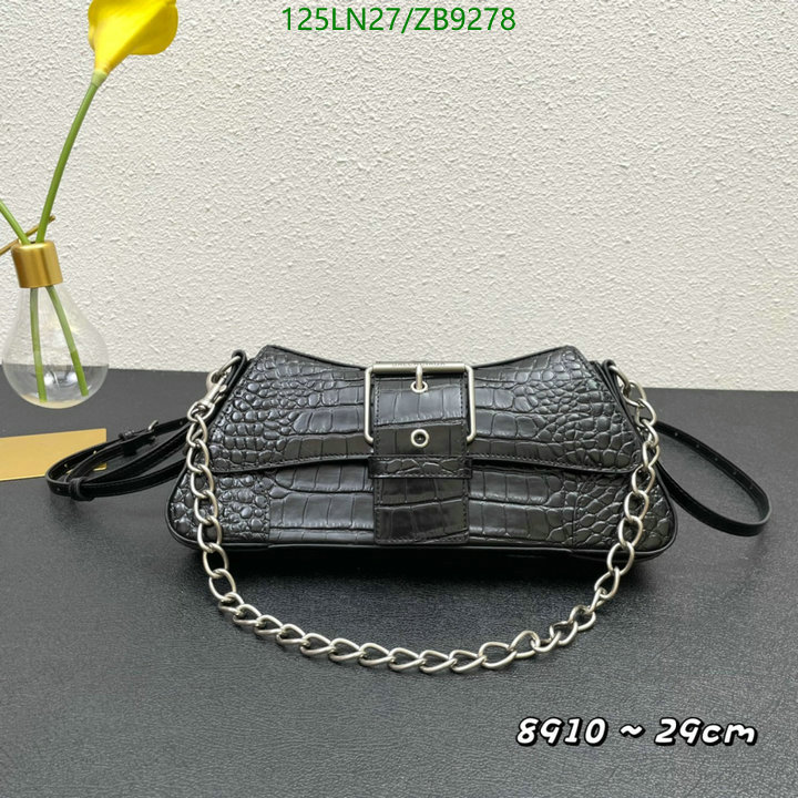 Balenciaga Bag-(4A)-Other Styles-,Code: ZB9278,$: 125USD