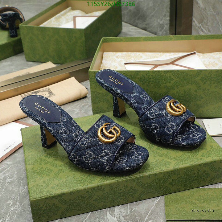 Women Shoes-Gucci, Code: HS7386,$: 115USD