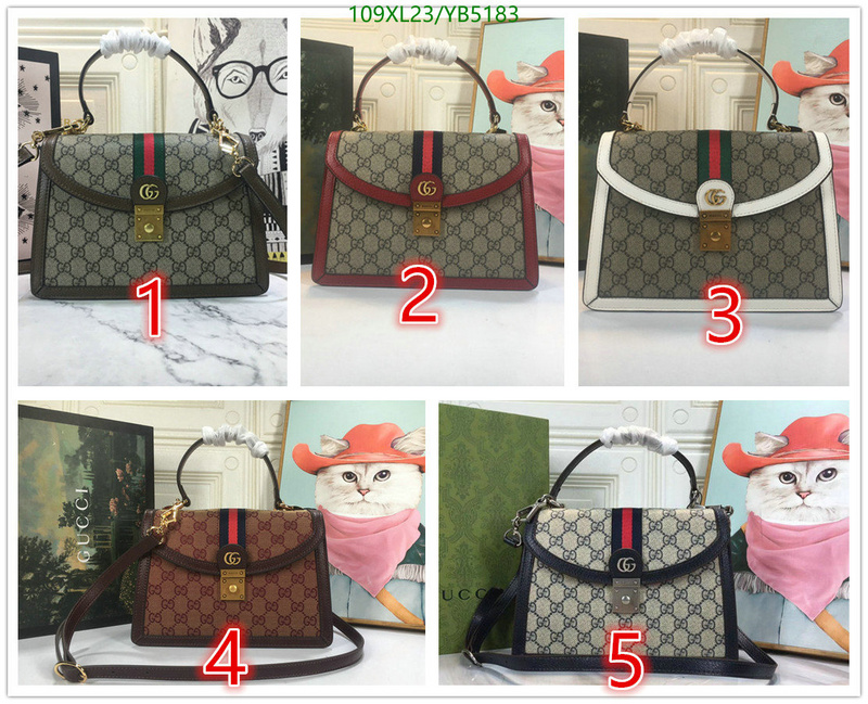 Gucci Bag-(4A)-Ophidia-G,Code: YB5183,$: 109USD