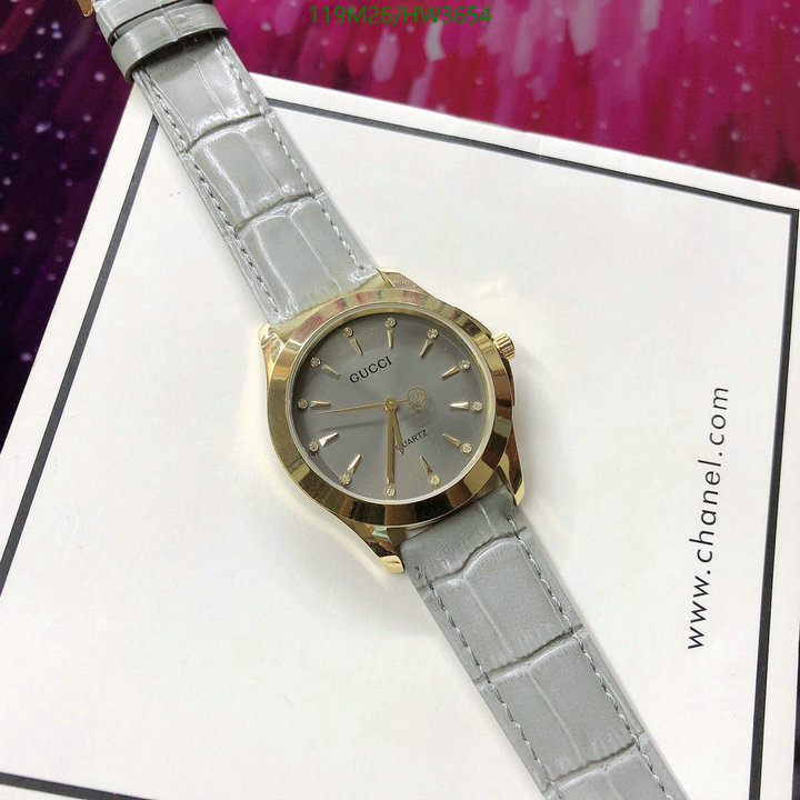 Watch-4A Quality-Gucci, Code: HW3654,$: 119USD