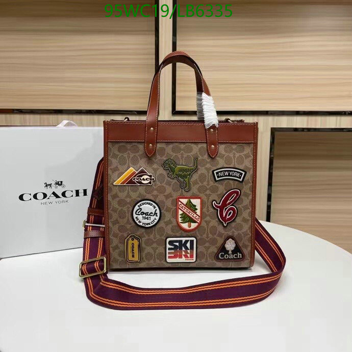 Coach Bag-(4A)-Tote-,Code: LB6335,$: 95USD