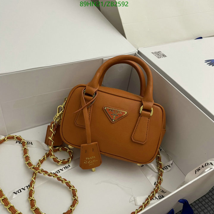 Prada Bag-(4A)-Diagonal-,Code: ZB2592,$: 89USD