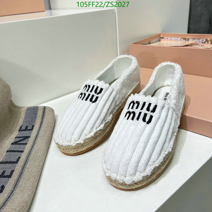 Women Shoes-Miu Miu, Code: ZS2027,$: 105USD