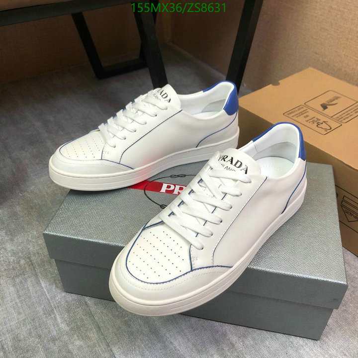 Men shoes-Prada, Code: ZS8631,$: 155USD