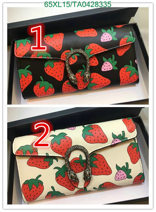 Gucci Bag-(4A)-Wallet-,Code:TA0428335,$: 65USD