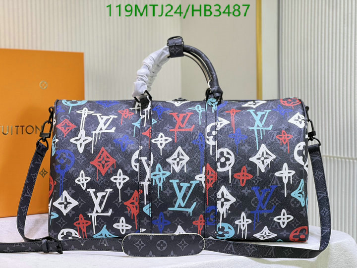 LV Bags-(4A)-Keepall BandouliRe 45-50-,Code: HB3487,$: 119USD