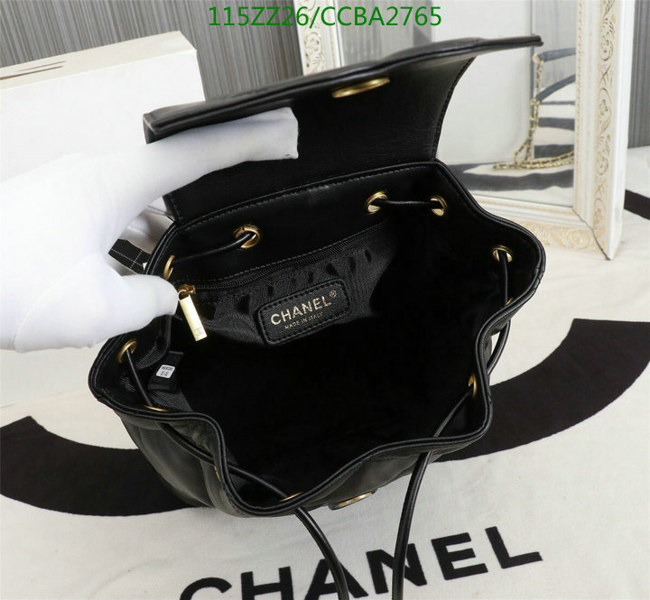 Chanel Bags ( 4A )-Backpack-,Code: CCBA2765,$: 115USD