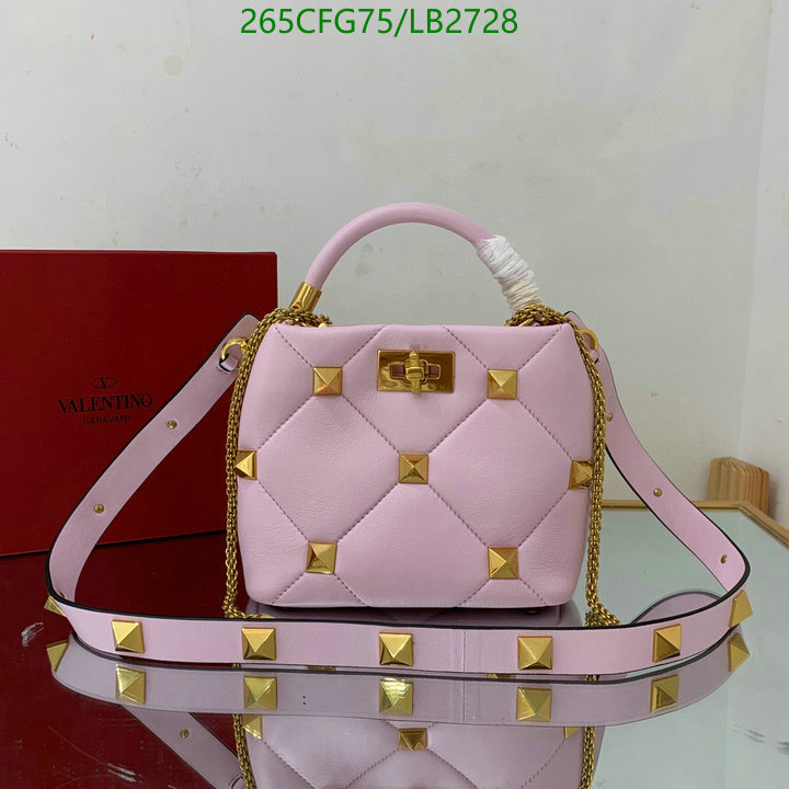 Valentino Bag-(Mirror)-Roman Stud,Code: LB2728,$: 265USD