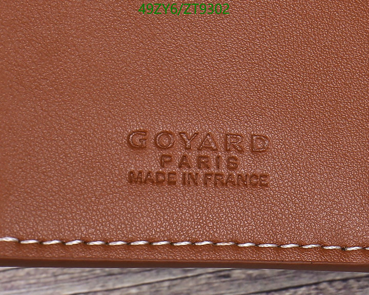 Goyard Bag-(4A)-Wallet-,Code: ZT9302,$: 49USD