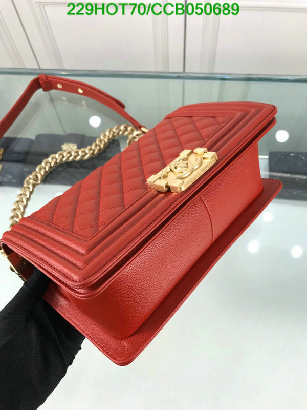 Chanel Bags -(Mirror)-Le Boy,Code: CCB050689,$: 229USD