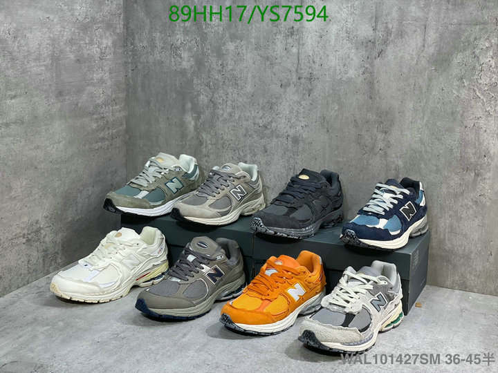 Women Shoes-New Balance, Code: YS7594,$: 89USD