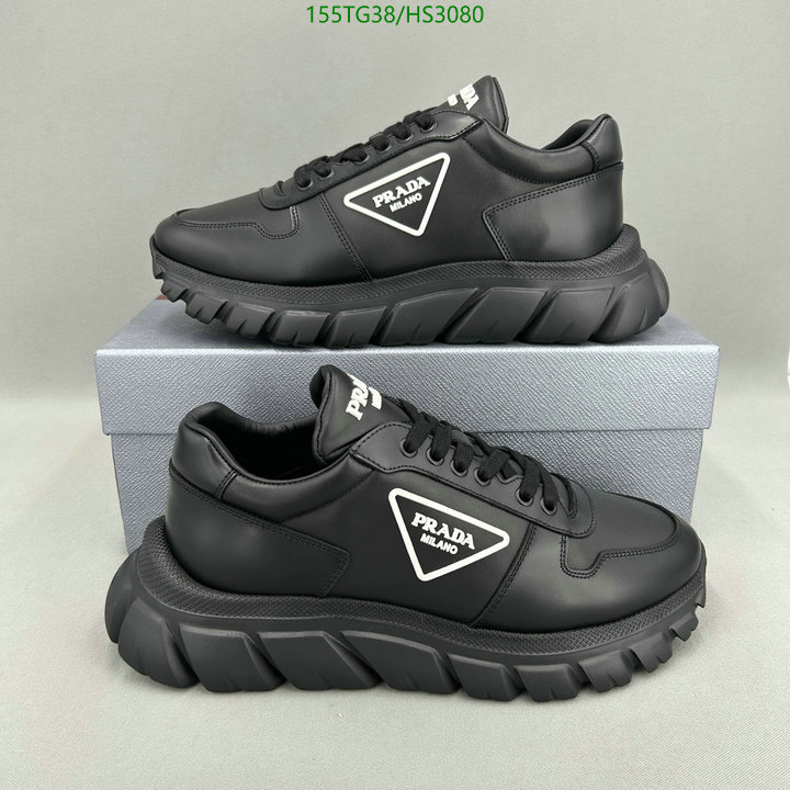 Men shoes-Prada, Code: HS3080,$: 155USD