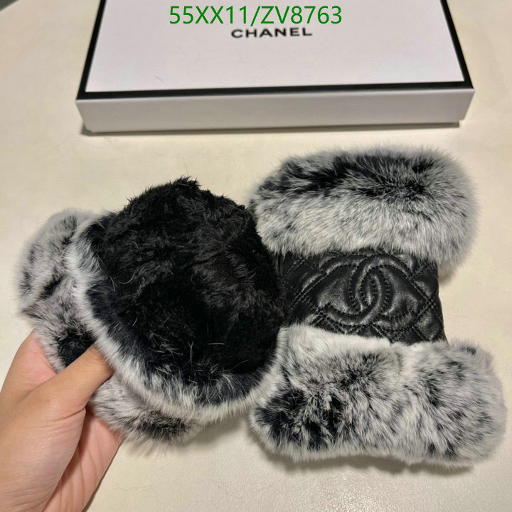 Gloves-Chanel, Code: ZV8763,$: 55USD
