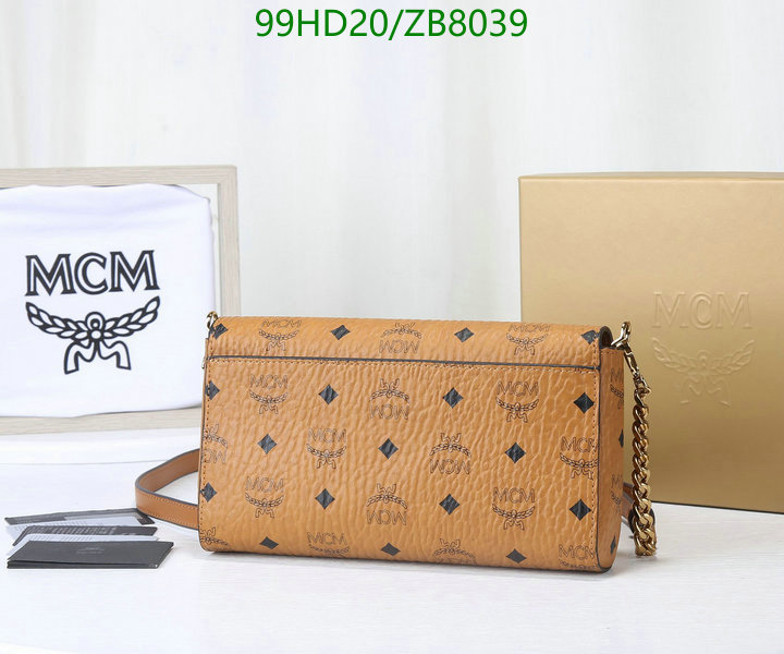 MCM Bag-(Mirror)-Diagonal-,Code: ZB8039,$: 99USD