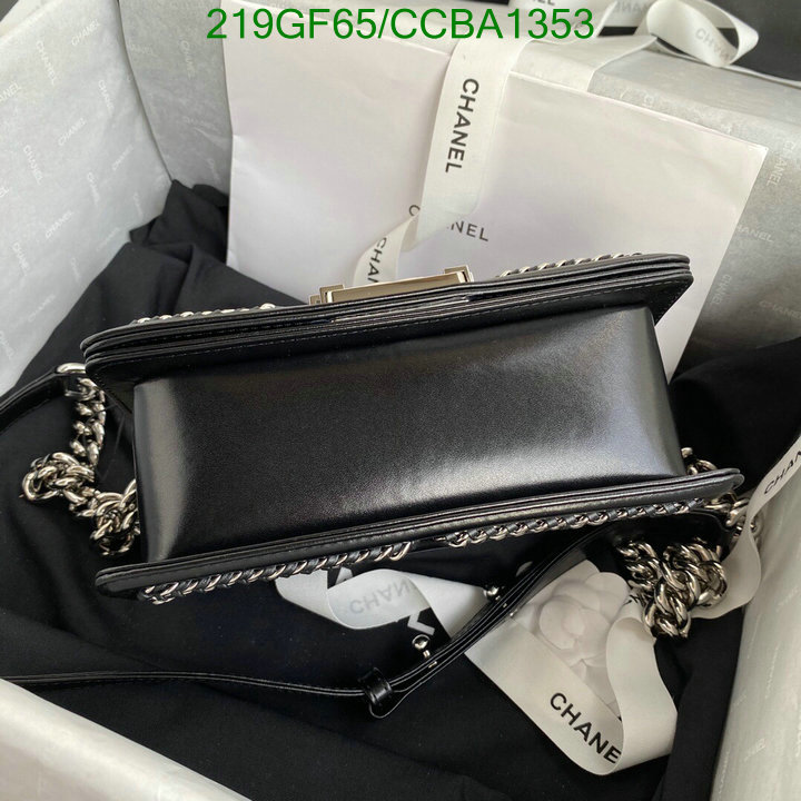 Chanel Bags -(Mirror)-Le Boy,Code: CCBA1353,$: 219USD