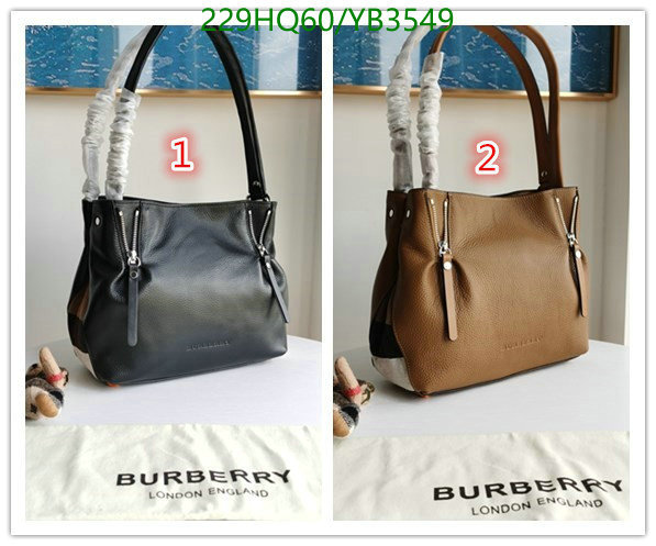 Burberry Bag-(Mirror)-Handbag-,Code: YB3549,$: 229USD