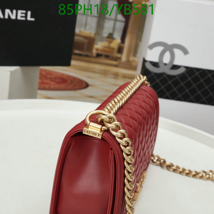 Chanel Bags ( 4A )-Le Boy,Code: YB581,$: 85USD