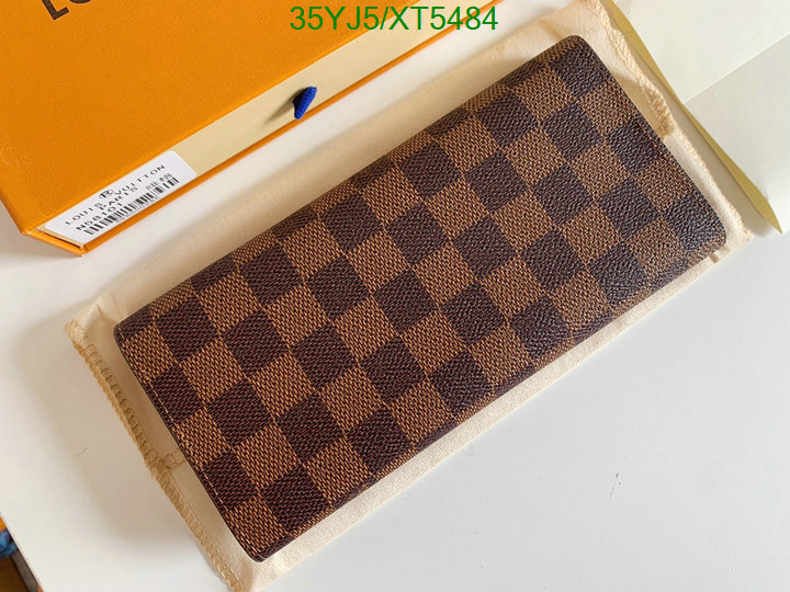 LV Bags-(4A)-Wallet-,Code: XT5484,$: 35USD