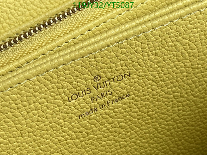 LV Bags-(Mirror)-Wallet-,Code: YT5087,$: 119USD