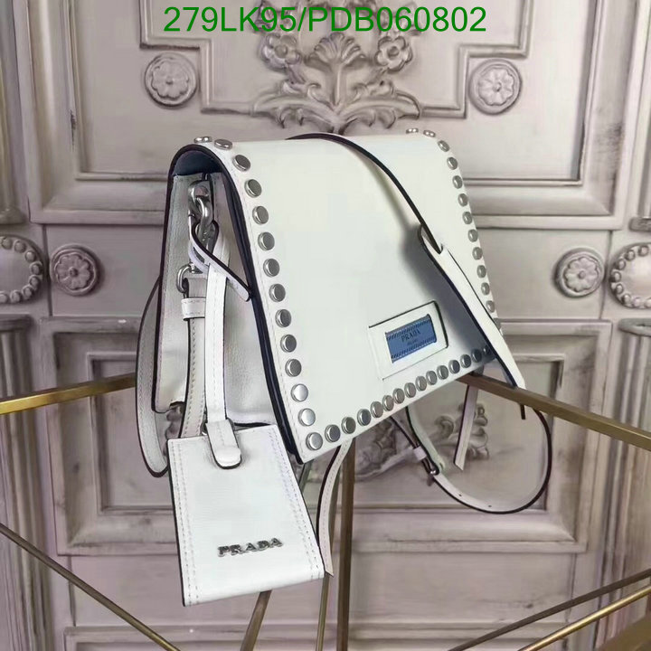 Prada Bag-(Mirror)-Diagonal-,Code: PDB060802,$: 279USD