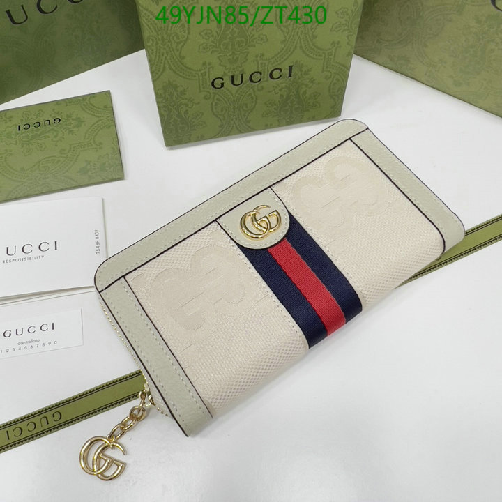 Gucci Bag-(4A)-Wallet-,Code: ZT430,$: 49USD