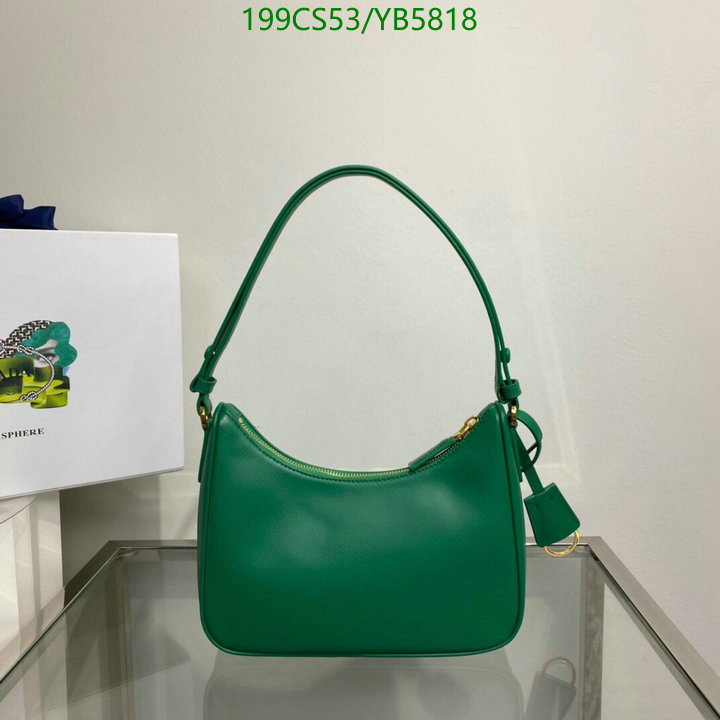 Prada Bag-(Mirror)-Re-Edition 2000,Code: YB5818,$: 199USD
