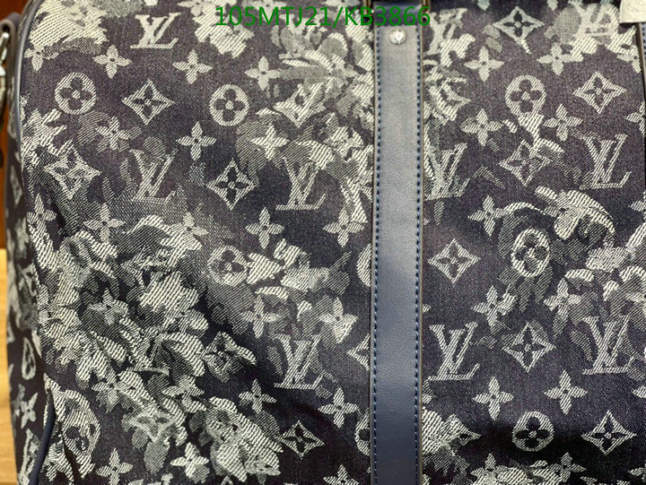 LV Bags-(4A)-Keepall BandouliRe 45-50-,Code: KB3866,$: 105USD