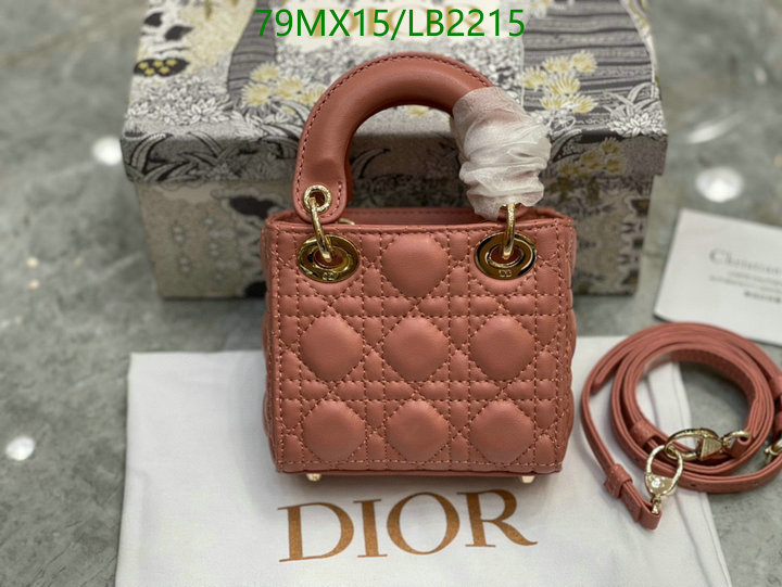 Dior Bags-(4A)-Lady-,Code: LB2215,$: 79USD