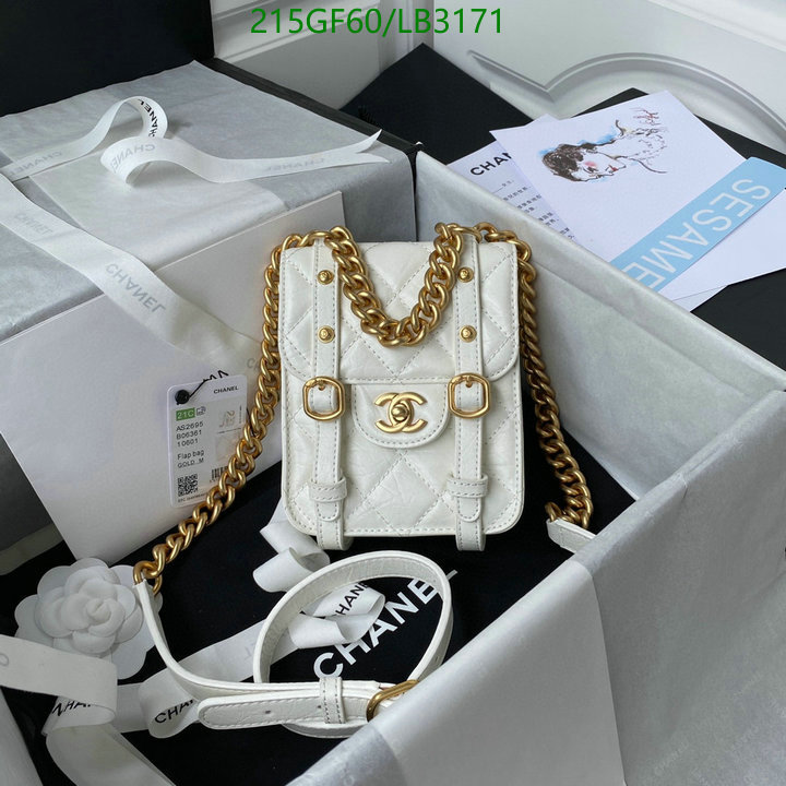 Chanel Bags -(Mirror)-Diagonal-,Code: LB3171,$: 215USD