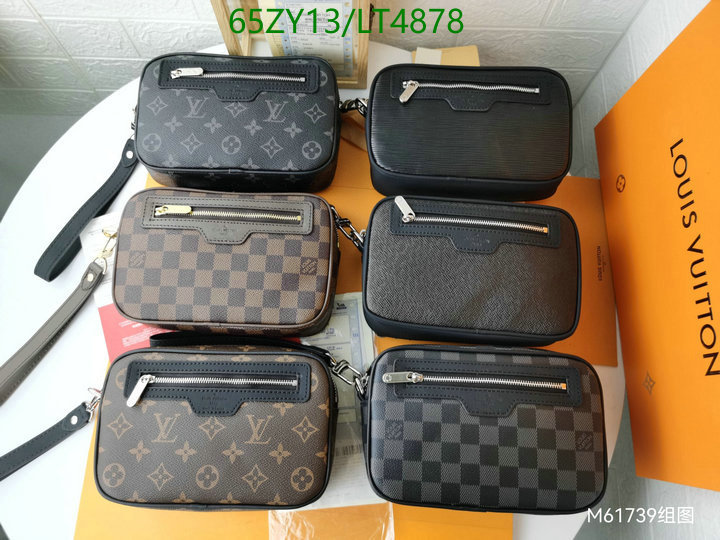 LV Bags-(4A)-Wallet-,Code: LT4878,$: 65USD