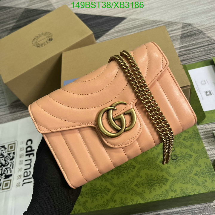 Gucci Bag-(Mirror)-Marmont,Code: XB3186,$: 149USD