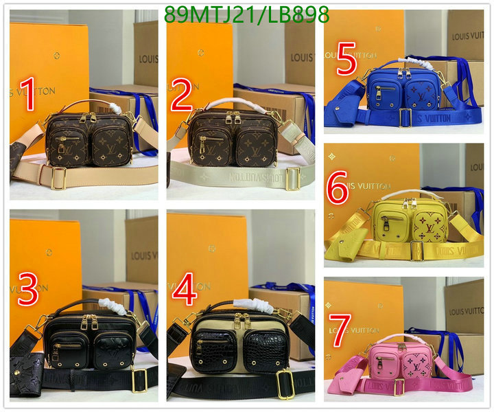LV Bags-(4A)-Pochette MTis Bag-Twist-,Code: LB898,$: 89USD