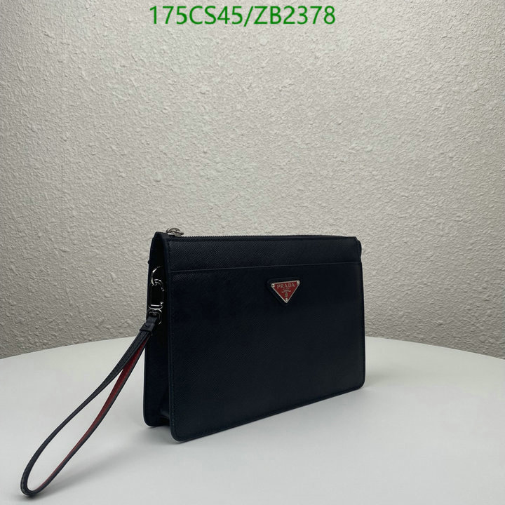 Prada Bag-(Mirror)-Clutch-,Code: ZB2378,$: 175USD