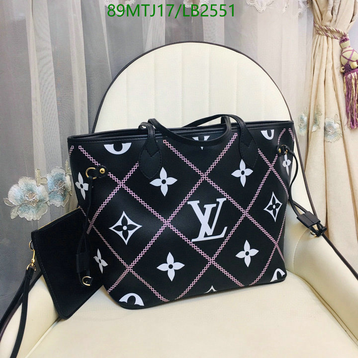 LV Bags-(4A)-Neverfull-,Code: LB2551,$: 89USD