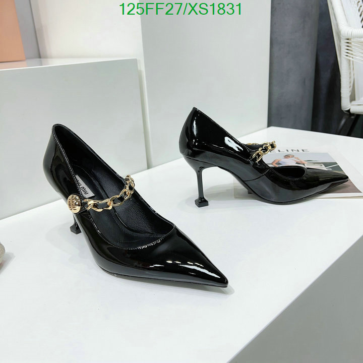 Women Shoes-Miu Miu, Code: XS1831,$: 125USD