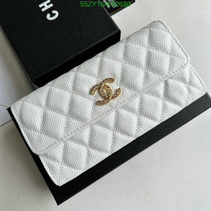 Chanel Bags ( 4A )-Wallet-,Code: XT2680,$: 55USD