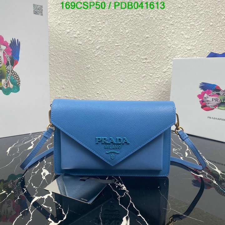 Prada Bag-(Mirror)-Diagonal-,Code: PDB041613,$: 169USD