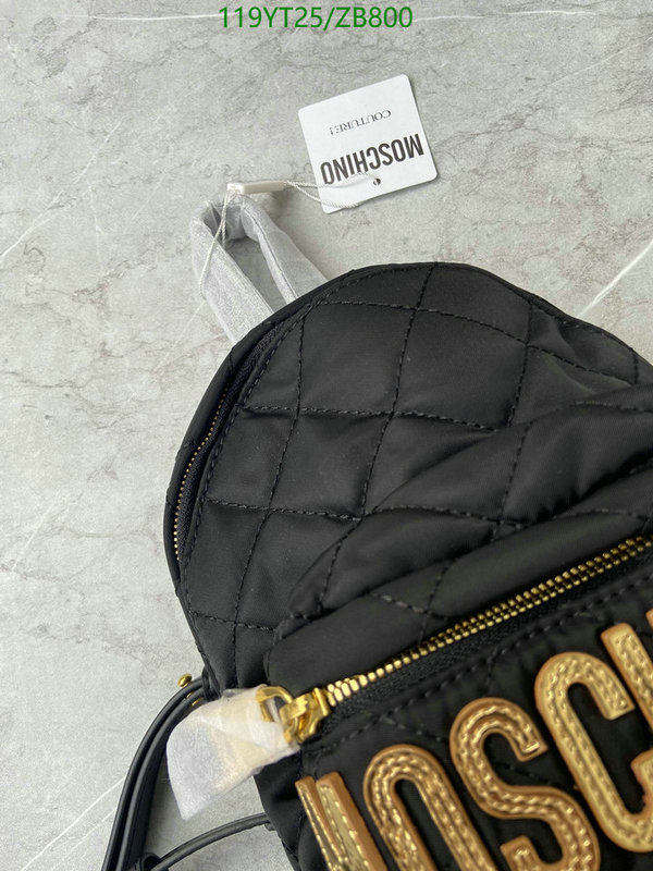 Moschino Bag-(Mirror)-Backpack-,Code: ZB800,