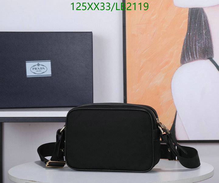 Prada Bag-(Mirror)-Diagonal-,Code: LB2119,$: 125USD