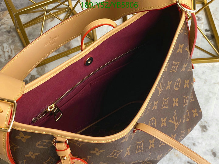 LV Bags-(Mirror)-Handbag-,Code: YB5806,$: 189USD