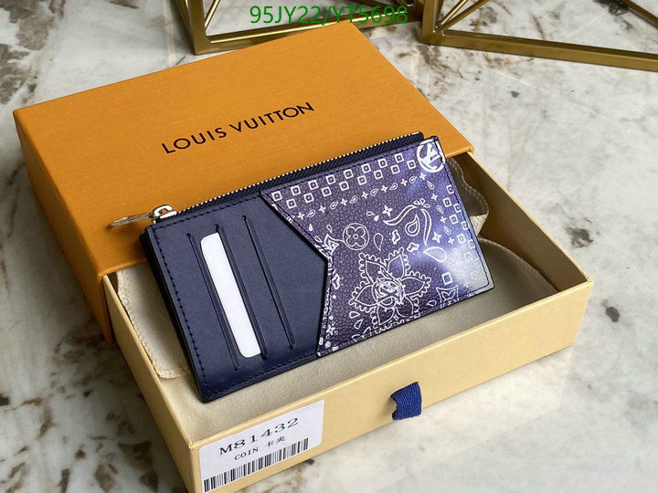 LV Bags-(Mirror)-Wallet-,Code: YT5698,$: 95USD