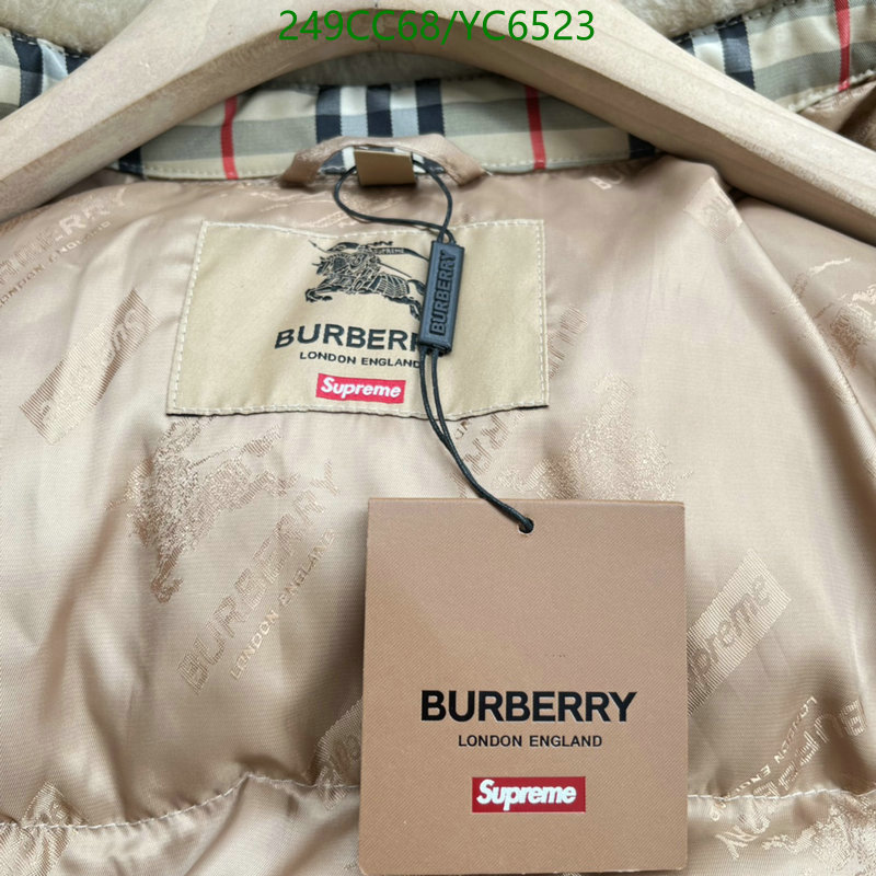 Down jacket Men-Burberry, Code: YC6523,$: 249USD