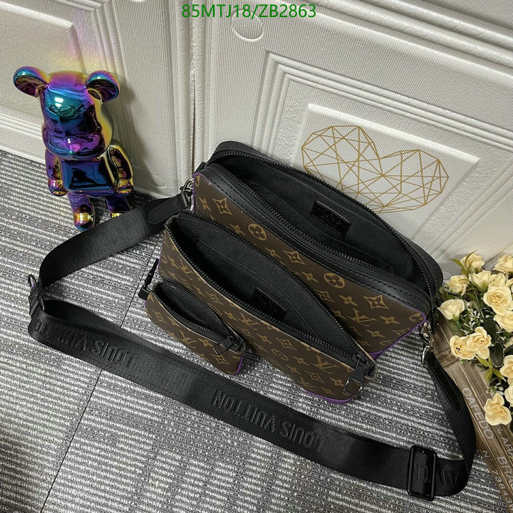 LV Bags-(4A)-Pochette MTis Bag-Twist-,Code: ZB2863,$: 85USD